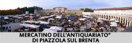 Mercatino dell’antiquariato di Piazzola sul Brenta