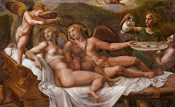 Sala di Psiche, Palazzo del Tè - Mantova