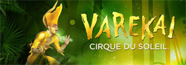 Spettacolo Cirque du Soleil “VAREKAI”