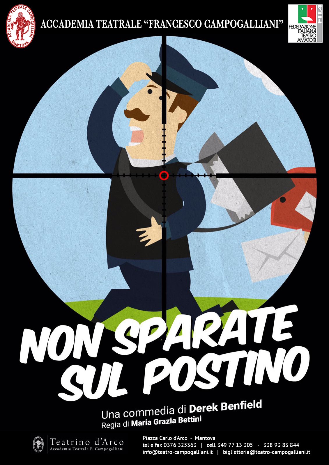 Commedia Campogalliani “Non sparate sul postino”