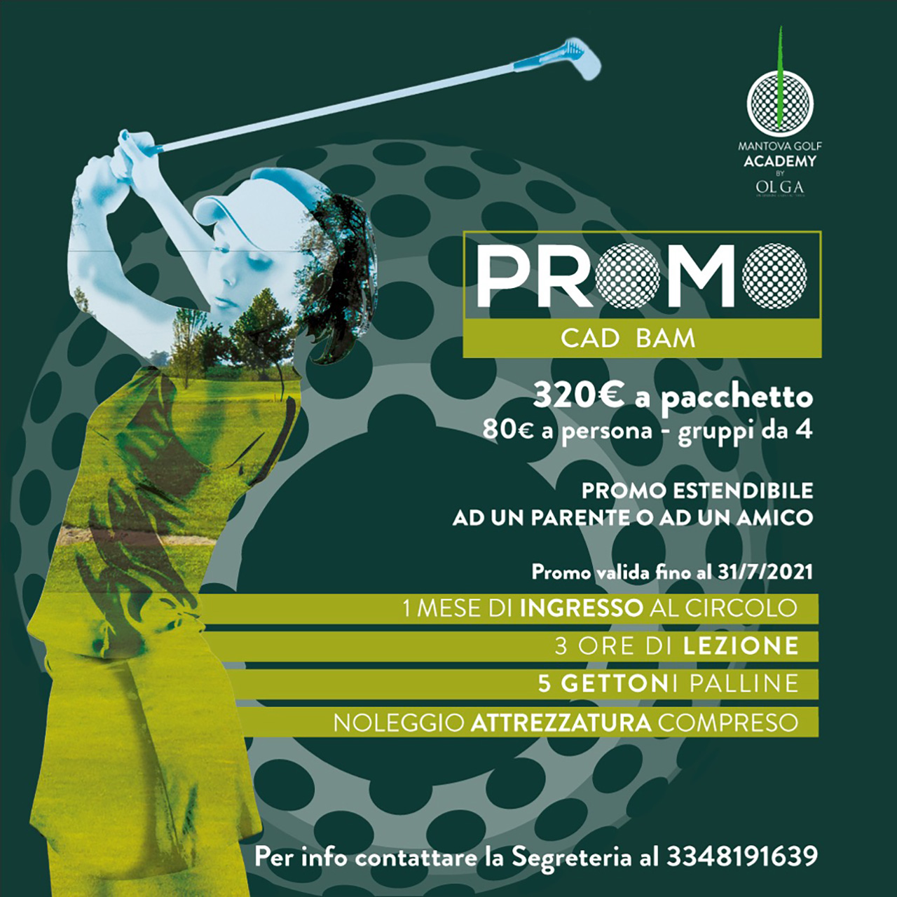Promo Cad Bam Mantova Golf Club