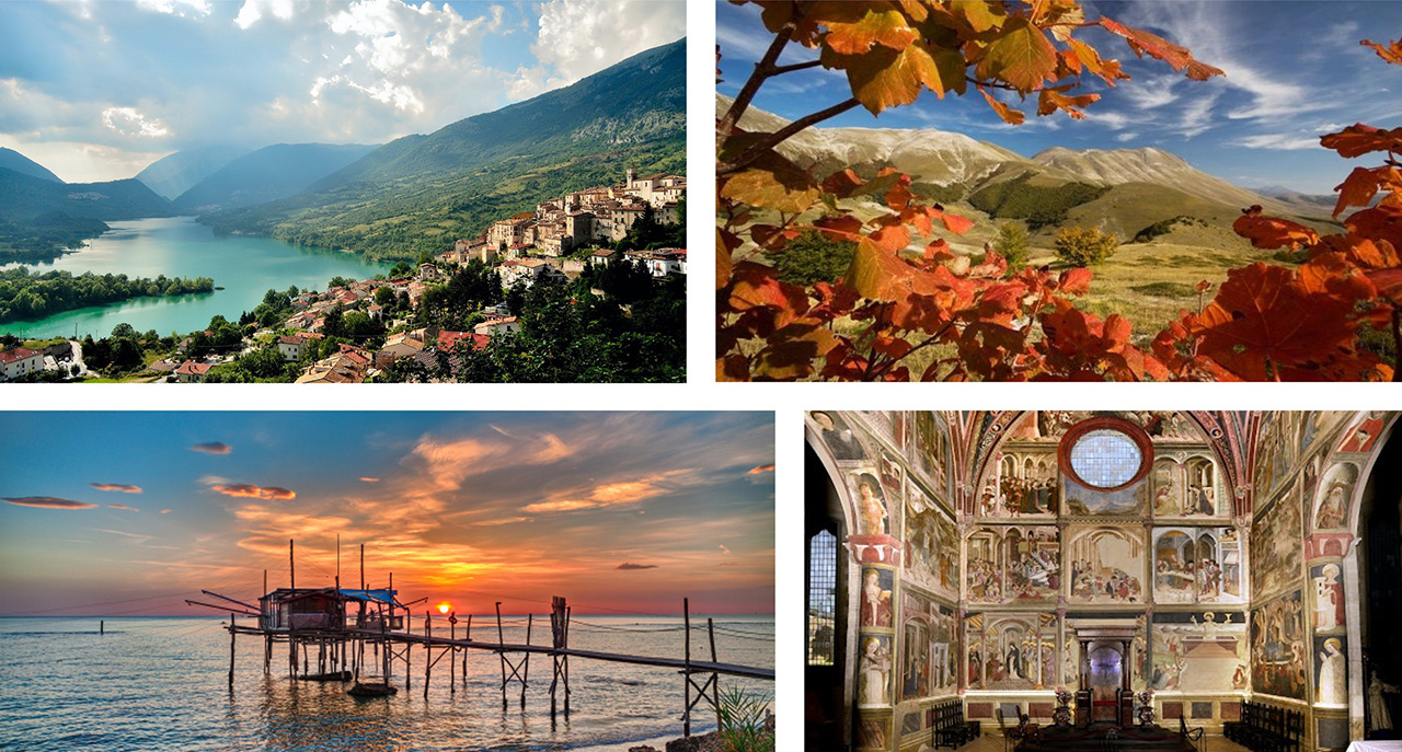 Abruzzo: dalle montagne del Gran Sasso alla costa dei Trabocchi