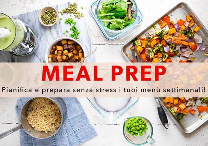 Corso di cucina naturale: meal prep