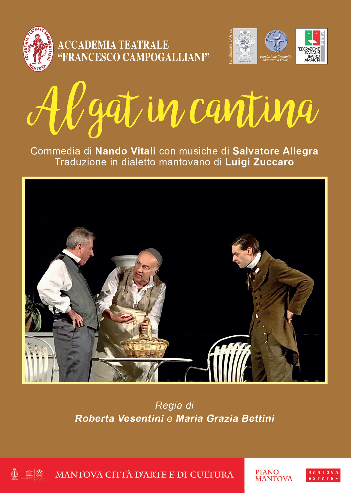 Commedia “Al gat in cantina”