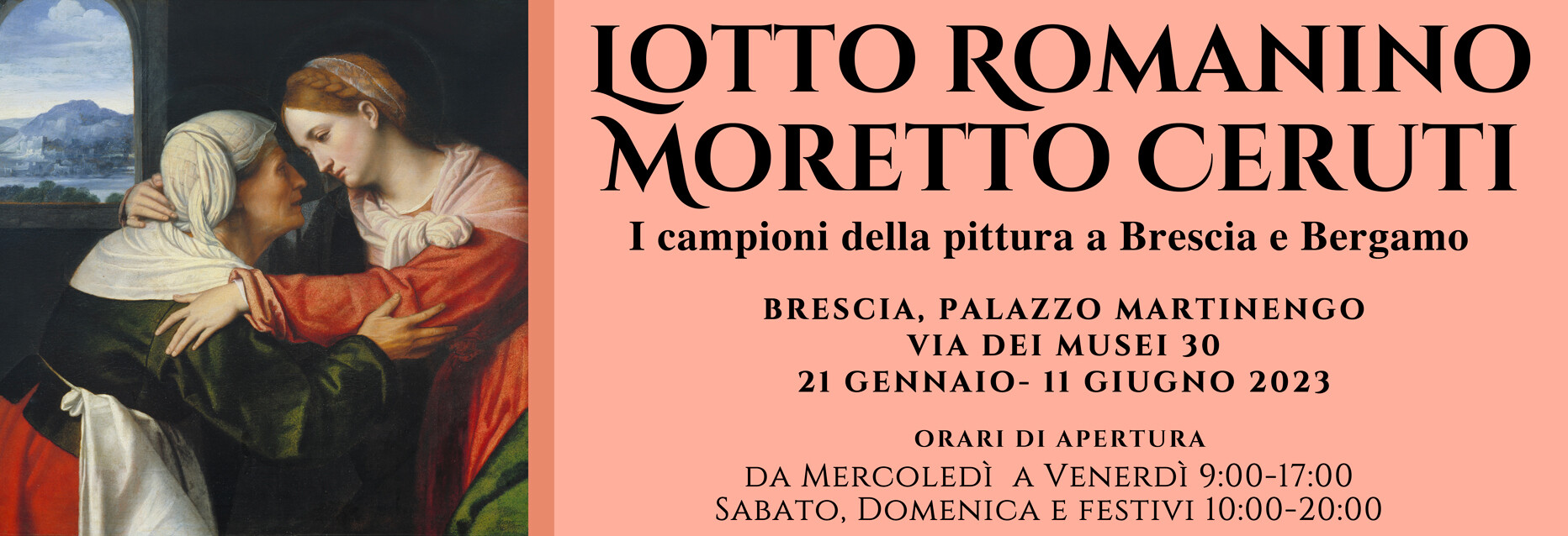 Mostra LOTTO, ROMANINO, MORETTO, CERUTI