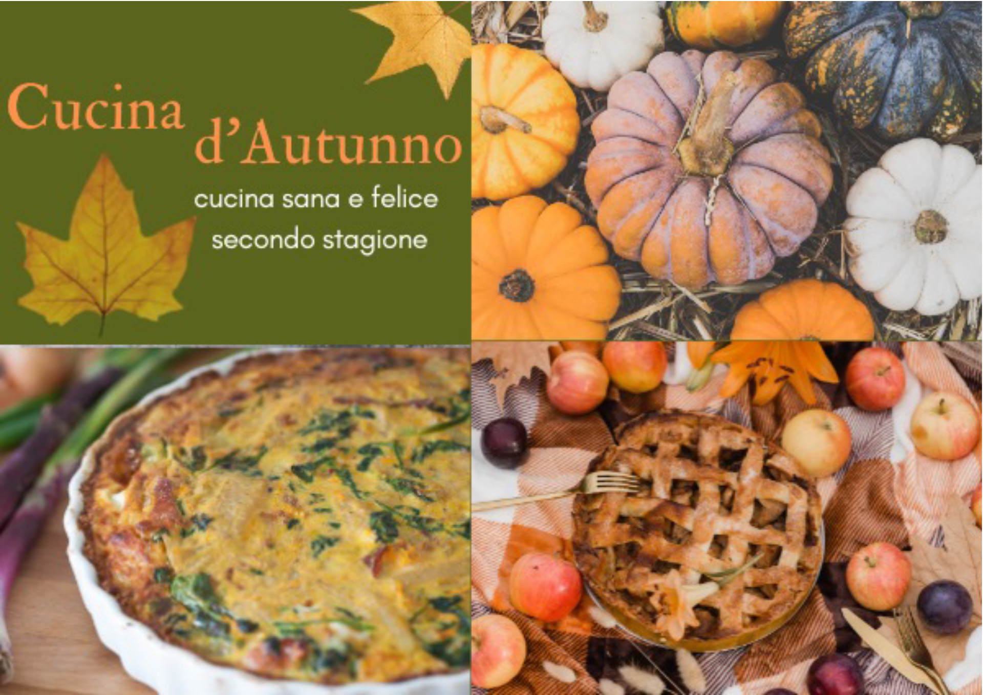 Corso di cucina naturale: CUCINA D’AUTUNNO