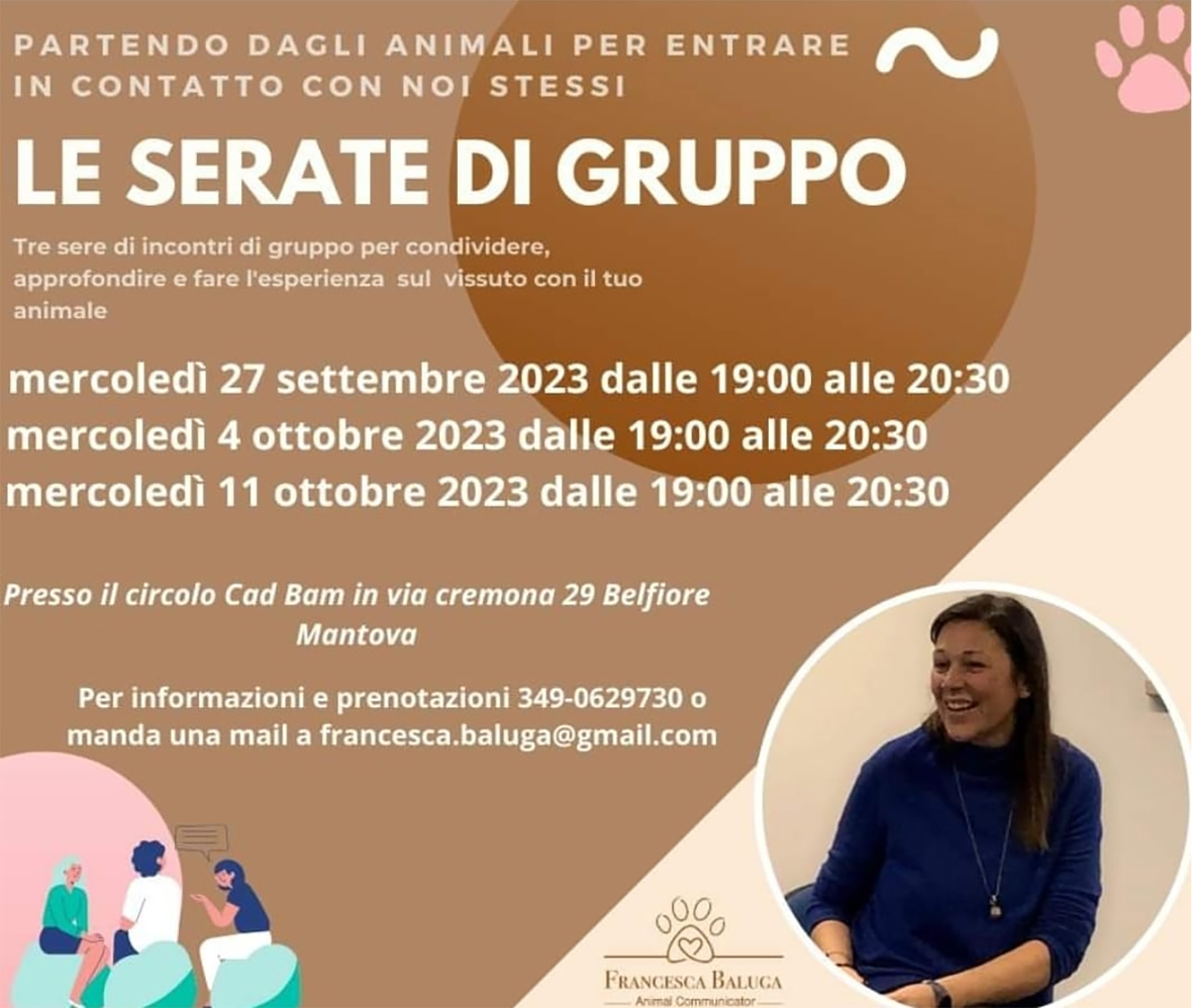 Serata di gruppo sulla comunicazione animale