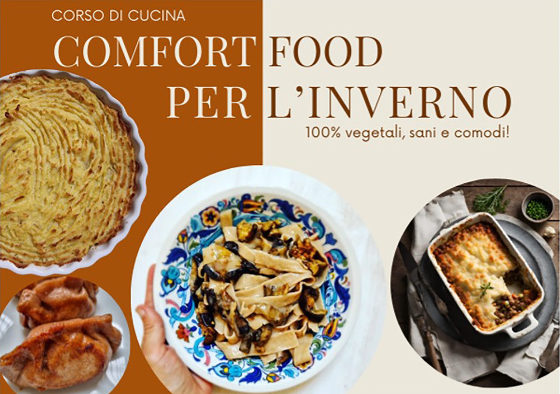 Corso di cucina naturale: Comfort food per l’inverno