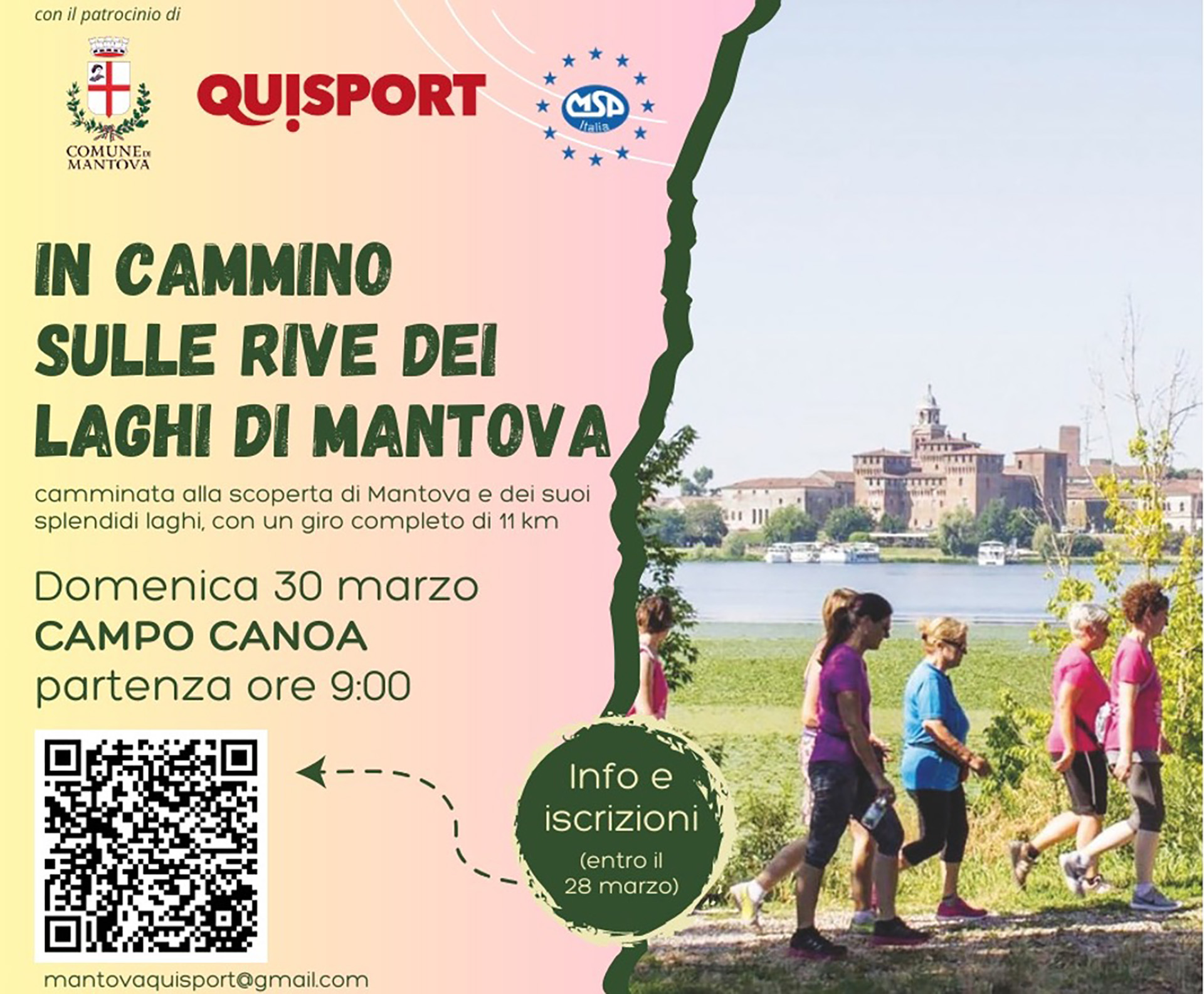 IN CAMMINO SULLE RIVE DEI LAGHI DI MANTOVA