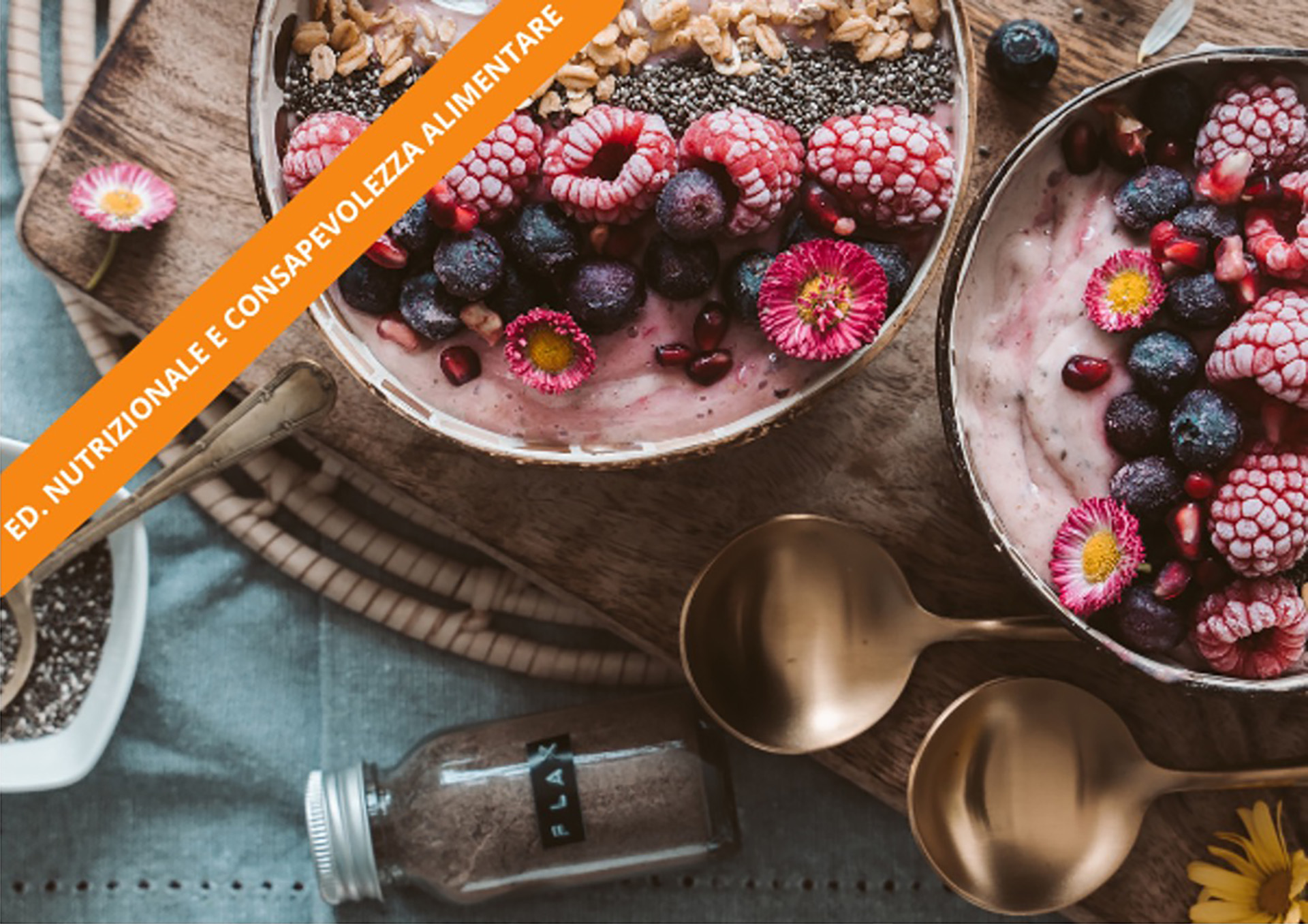 CORSO DI CUCINA NATURALE: ALIMENTAZIONE ANTINFIAMMATORIA NELLA TUA CUCINA
