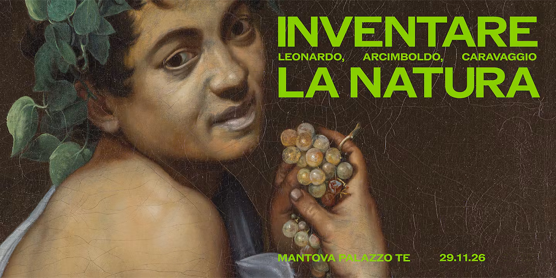 INVENTARE LA NATURA - LEONARDO, ARCIMBOLDO, CARAVAGGIO