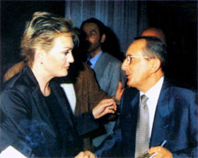 Armando Iotti con Anna Oxa