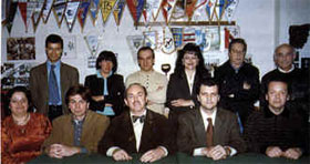 Il nuovo Consiglio Direttivo del Cad Bam che resterà in carica fino al 2000 con la guida di Gianni Pirondini