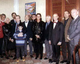 Paola Pezzo e Franco Nones a Villa Ruffini