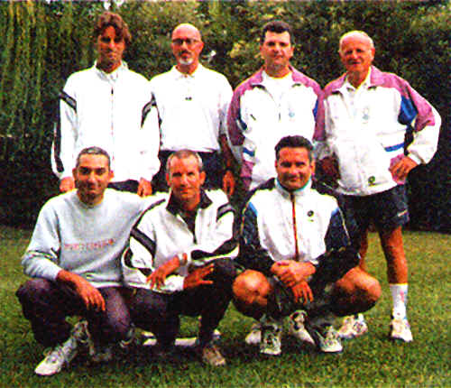 I tennisti impegnati nel Torneo Bancari