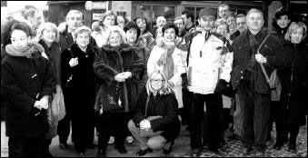 Il gruppo di Reggio Emilia a Mayrhofen (foto Gabriele)