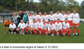 La Bam è incoranata regina di Siena (5.10.2003)