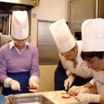 Alcuni partecipanti alle prove pratiche