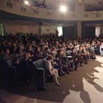 Panoramica da sinistra dell'Auditorium ex BAM di Via Luzio.