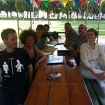 I partecipanti al corso di lingua inglese - livello base organizzato dal Circolo nel 2013.